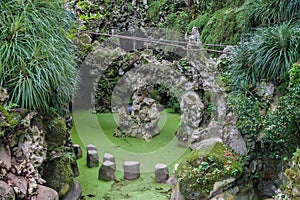 Waterfall Lake at Quinta da Regaleira