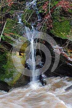 Waterfall in Lancashire.