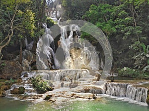 Waterfall in Laos