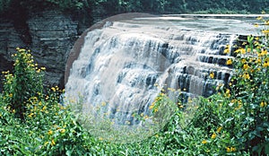 Waterfall, Letchworth Park, NY