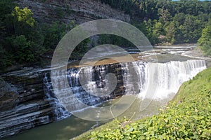 Waterfall at Letchworth State Park in New York