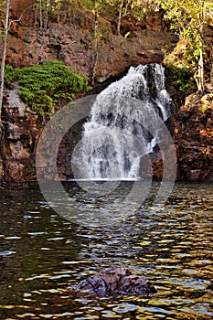 Waterfall in Litchfield, Australia
