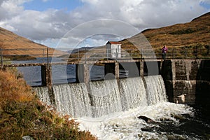 Waterfall, Loch Eilde Mor, Scotland