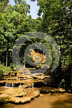 Waterfall in Mae Sot, Thailand photo