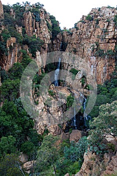 Waterfall in the Magaliesberg Mountain range