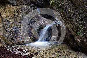 Vodopád, Národný park Malá Fatra, Slovensko