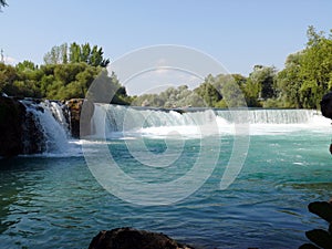 Waterfall in Manavgat river