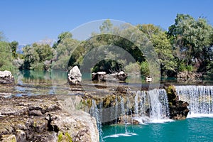 Waterfall Manavgat in Turkey