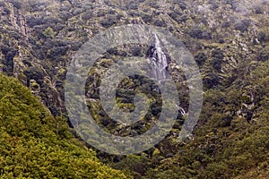 Waterfall Manto de la Virgen. photo