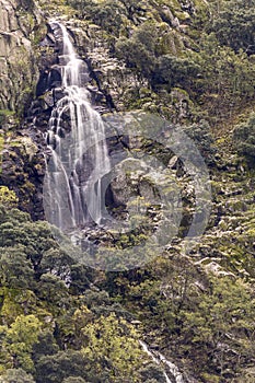Waterfall Manto de la Virgen. photo