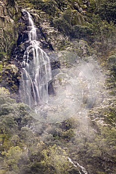 Waterfall Manto de la Virgen. photo