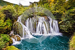 Waterfall In Martin Brod - Bosnia and Herzegovina photo