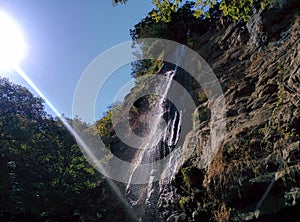 Waterfall in Masalli.
