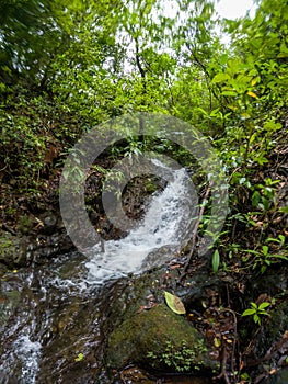 Waterfall in Mata Oscura Mariato