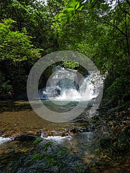 Waterfall in Mata Oscura Mariato