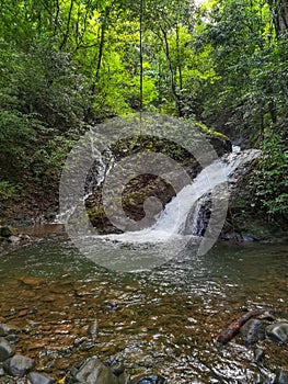 Waterfall in Mata Oscura Mariato