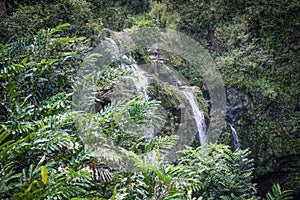 Waterfall in Maui Hawaii