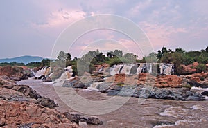 Waterfall on the mighty Usuthu river in Swaziland