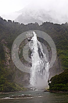 Waterfall-Milford Sound, Water Cruise