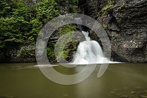 Waterfall - Mine Kill Falls - Catskill Mountains, New York