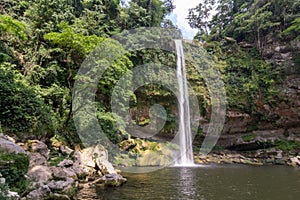 Waterfall misol-ha cascade falls