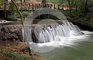 Waterfall at the Monasterio de Piedra