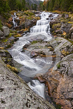 Waterfall on the mountain