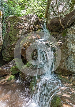 Waterfall in the mountain