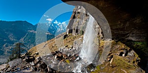 Waterfall in mountain