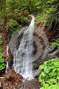 Waterfall in mountain