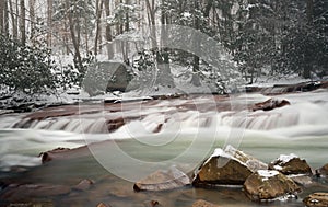 Waterfall on Muddy Creek near Albright WV