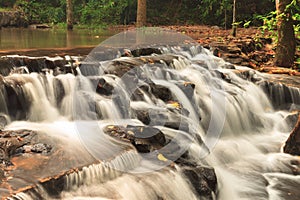 Waterfall in Namtok Samlan National Park, Thailand