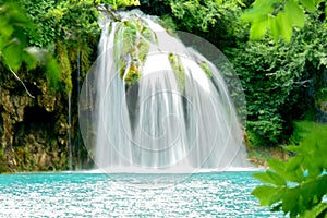 Waterfall in the National park