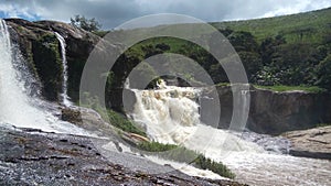 Waterfall nature florest brazil photo
