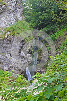Waterfall nature rocks