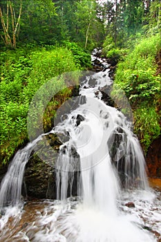 Waterfall near Deadwood South Dakota