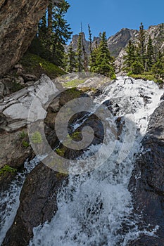 Waterfall near Emerald Lake Colorado