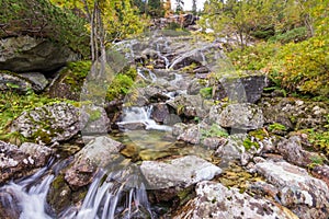 Waterfall near Morskie oko