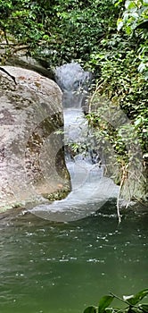 Waterfall near Paraty Brazil