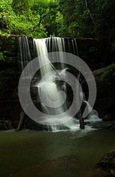 Waterfall near San Gil in Colombia