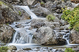 Waterfall near Soulcem lake