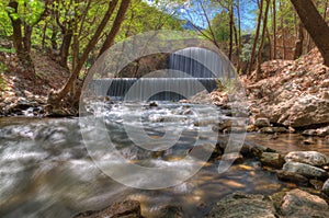 Waterfall near Trikala, Greece - spring picture