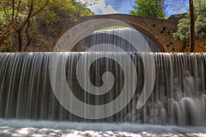 Waterfall near Trikala, Greece - spring picture