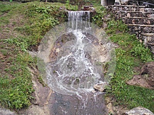 Waterfall next to Sveti Nikolaj Monastery Serbia