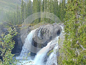 Waterfall in Norge photo