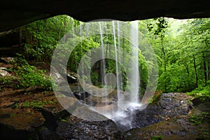 Waterfall in northern Alabama