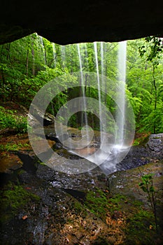 Waterfall in northern Alabama