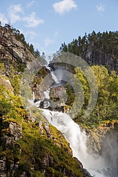 Waterfall in Norway