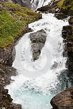 Waterfall in Norway