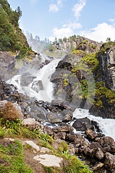 Waterfall in Norway